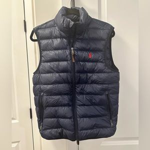 Men’s Polo Ralph Lauren navy vest size S